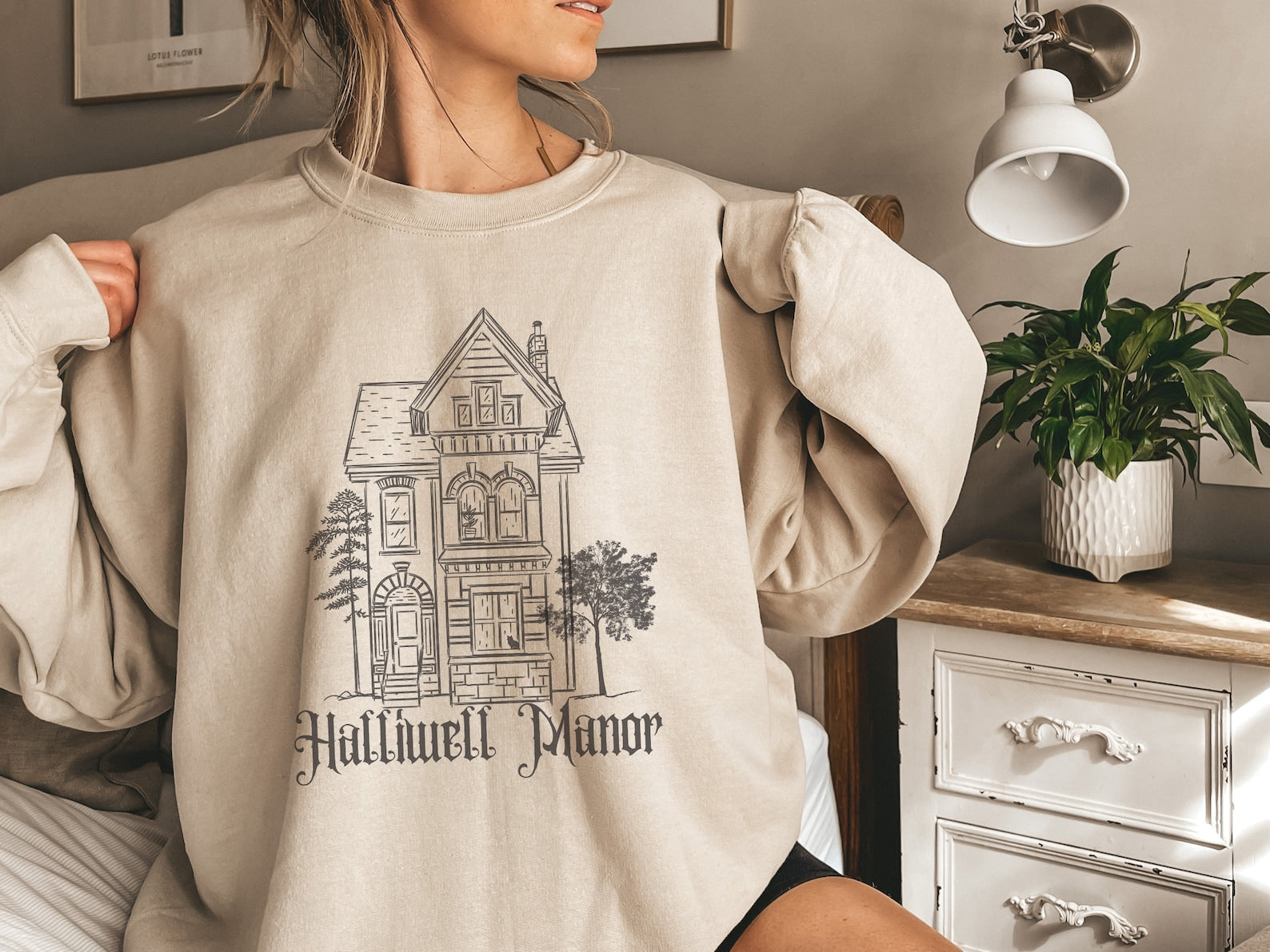 Vintage Halloween Sweatshirt 2D Crewneck Sweatshirt All Over Print Sweatshirt For Women Sweatshirt For Men Sws4263