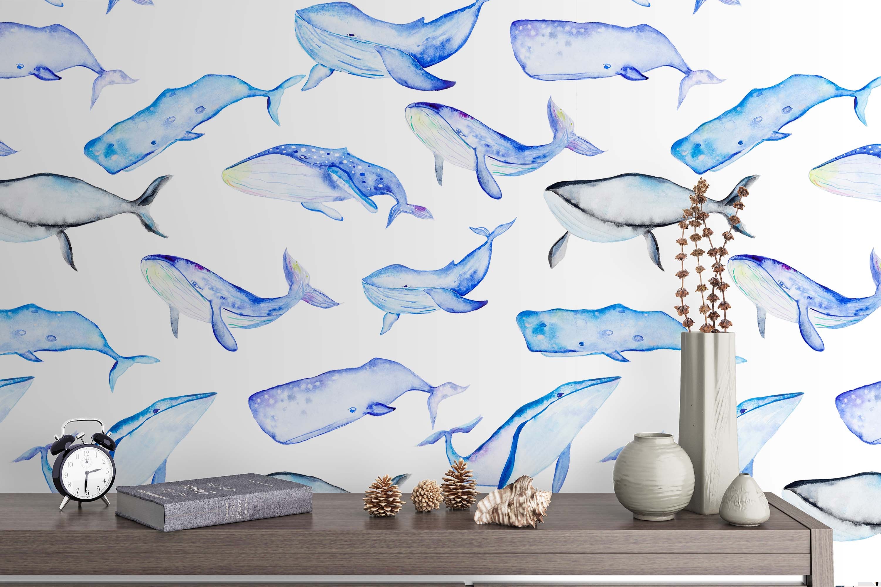 3D Marine Animal Background Wall Mural Wallpaper 25