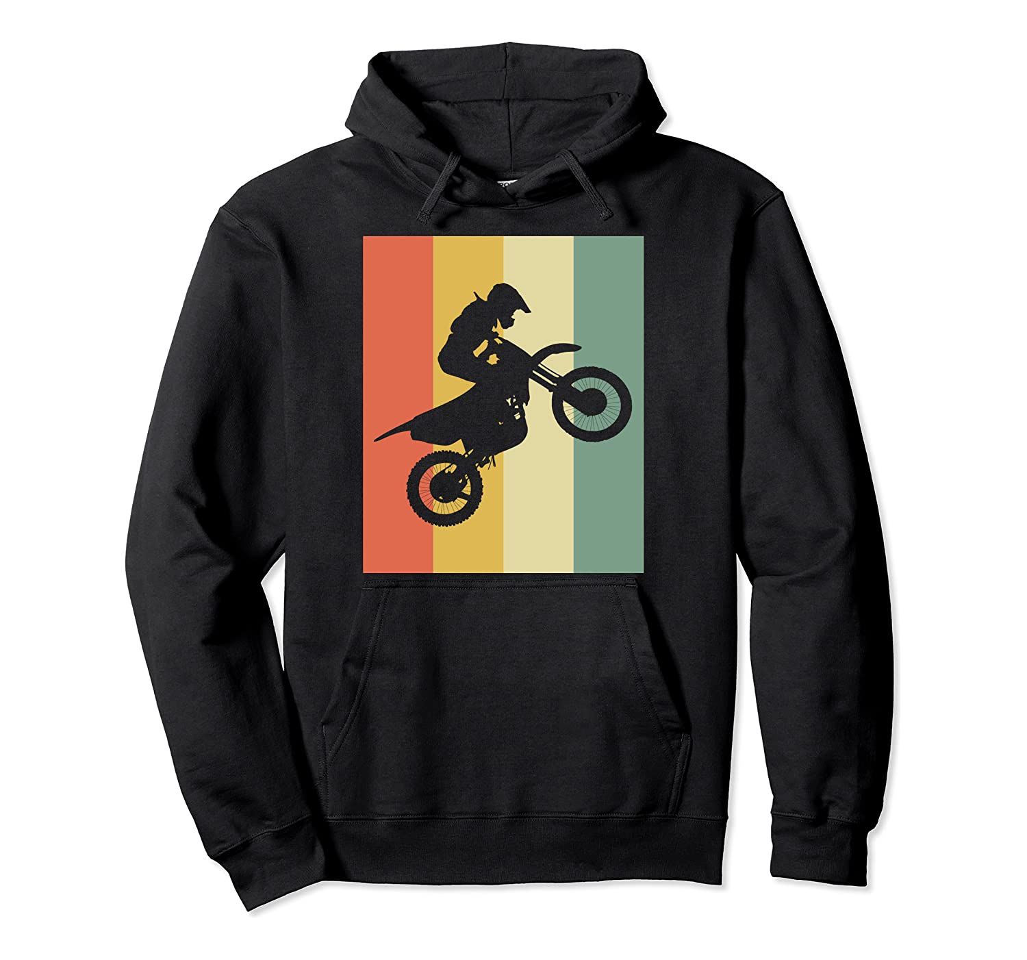 Vintage Motocross Hoodie - Cool Motocross Dirt Bike Hoodie, T-Shirt ...