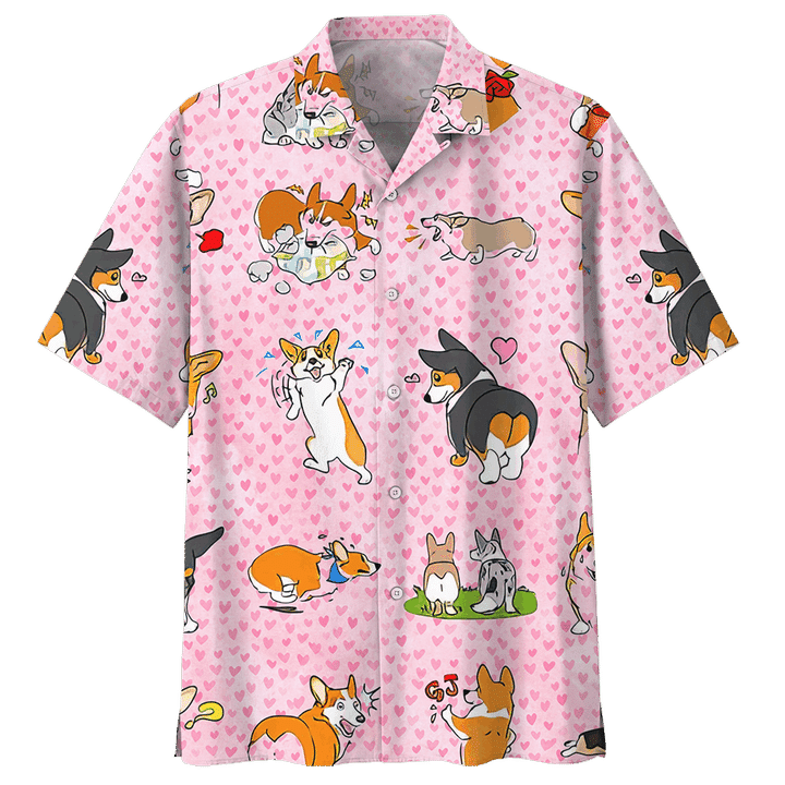 Corgi Hawaii Shirt 2 Ha95824