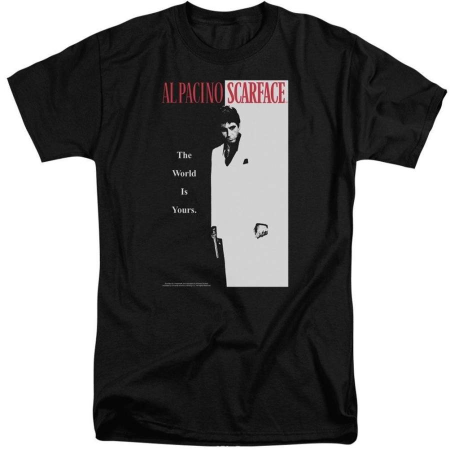 Scarface Shirt Classic Poster Tall T-Shirt