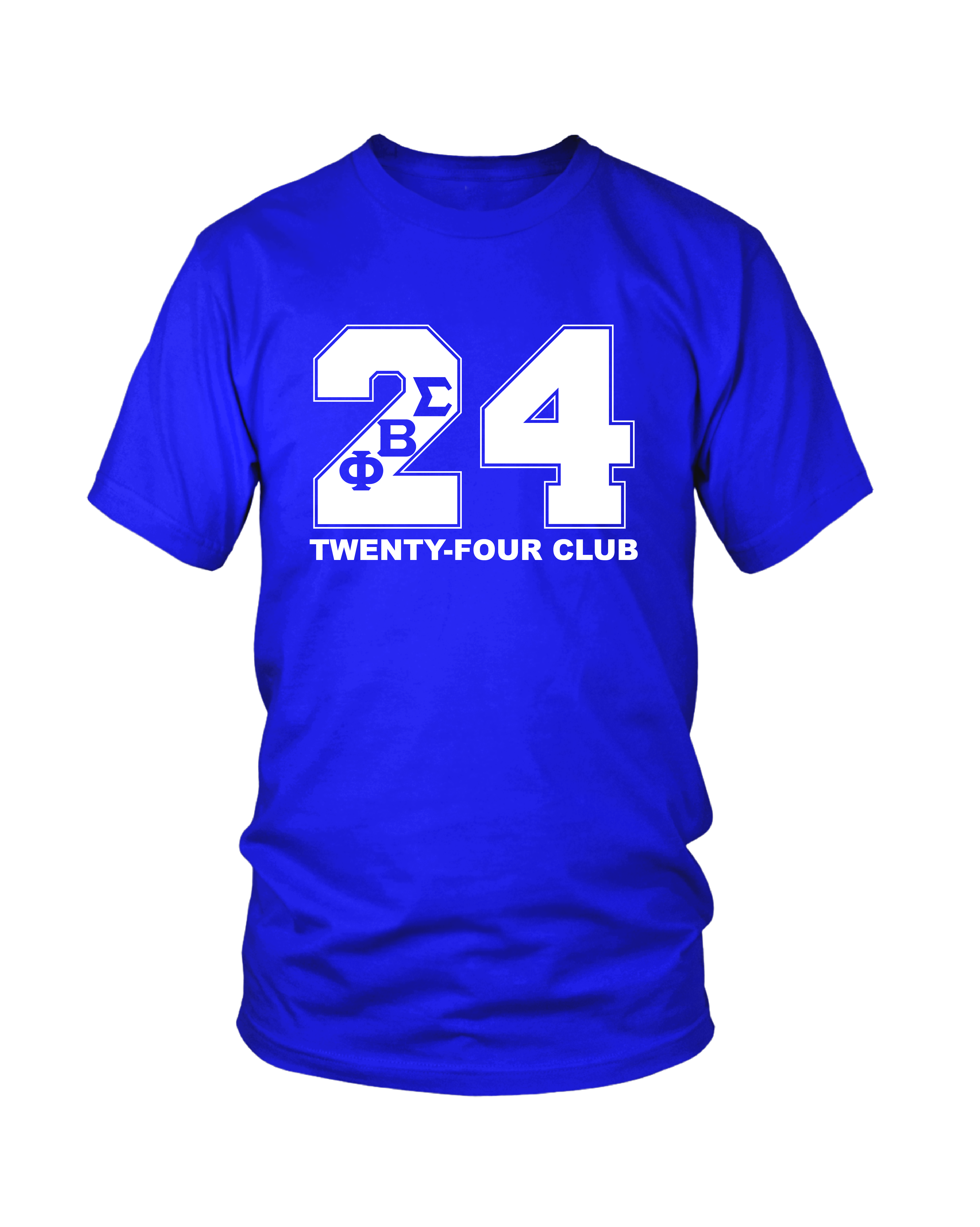 Phi Beta Sigma Royal Line T-Shirts (24 -35)