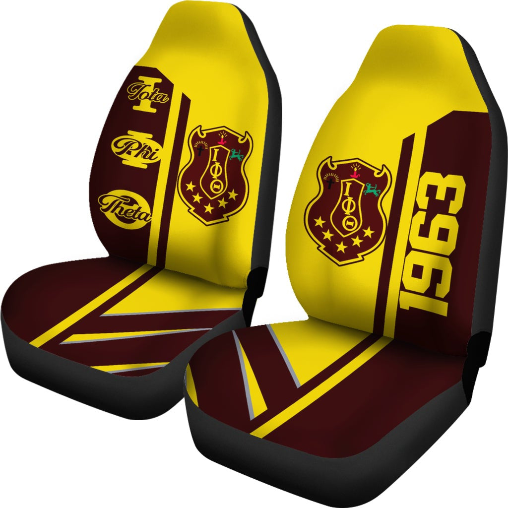 Fraternity Car Seat Cover – Iota Phi Theta Car Seat Cover Ipt Half Concept (Set Of 2)