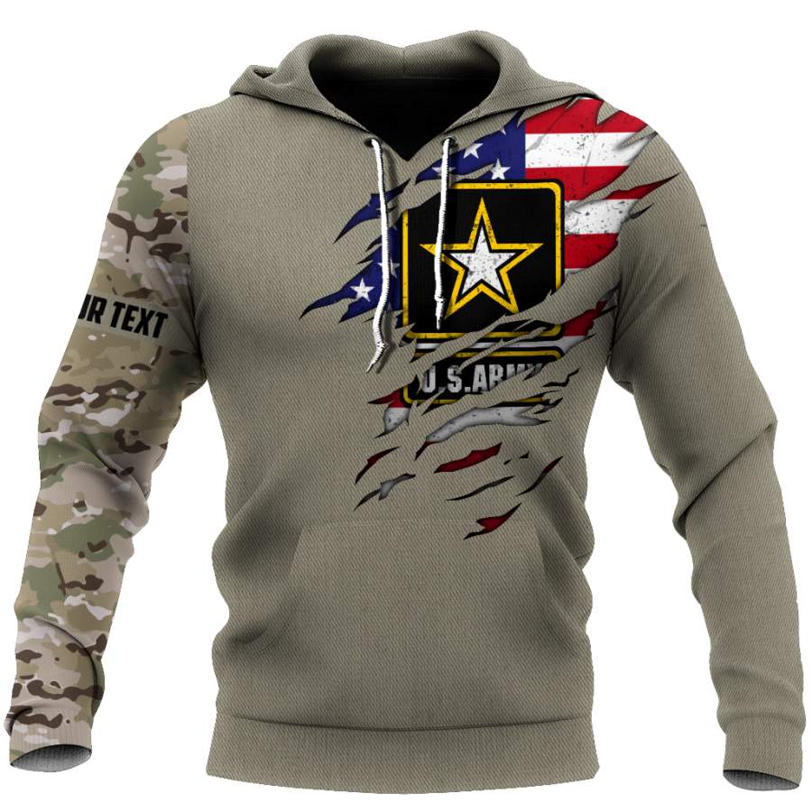 Soldier US Army 3D All Over Printed Shirt Hoodie MP20082001