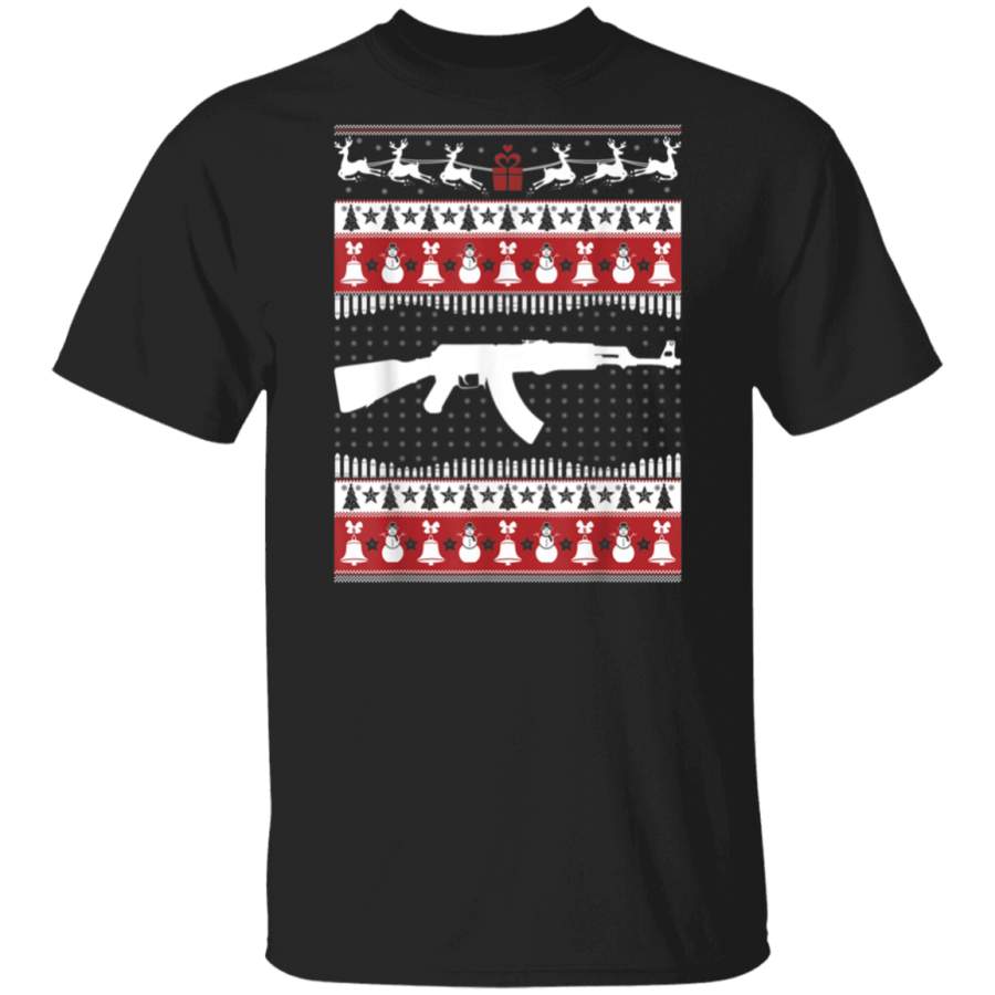 AK47 Ugly Christmas Sweater Xmas T-Shirt – AK47 T-Shirt copy