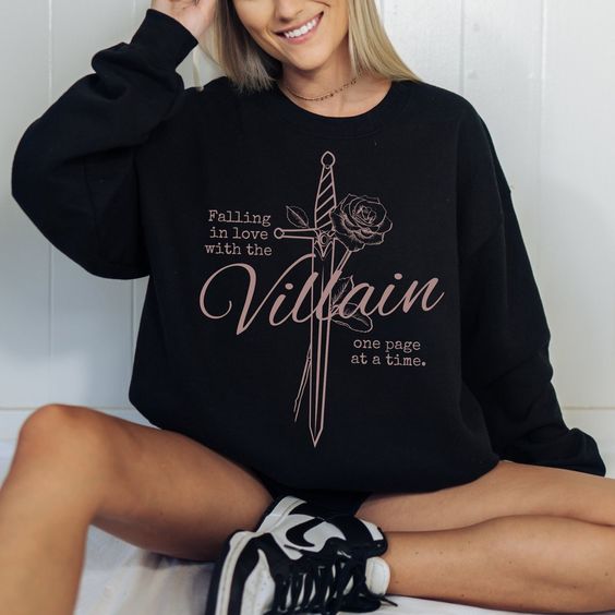 Villain Bookish Sweatshirt Reading Sweatshirt