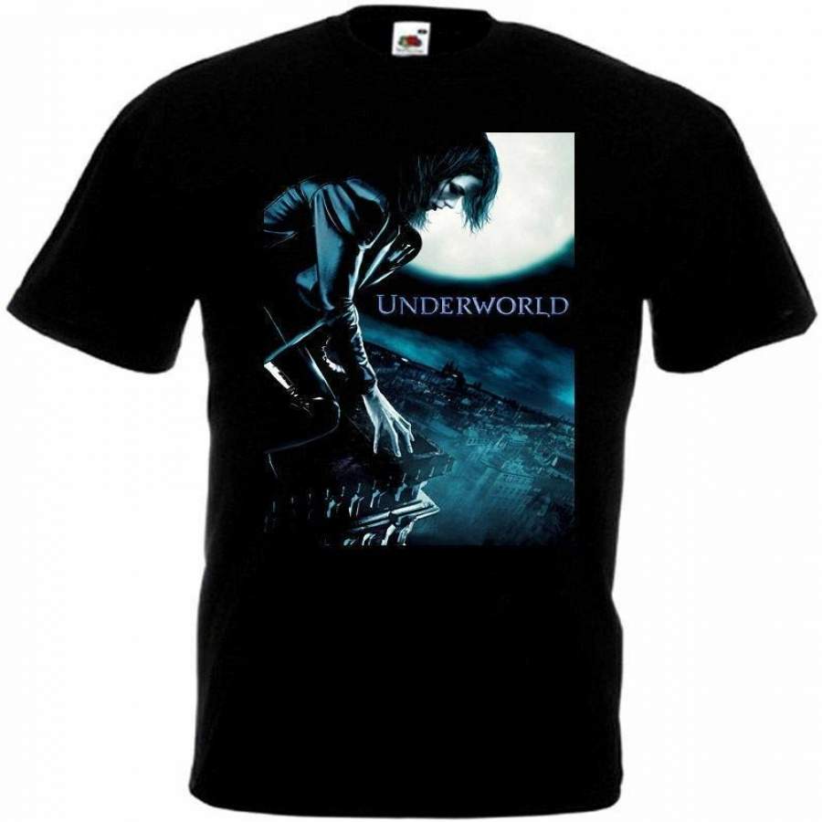 Underworld V1 T Shirt Black Movie Poster All Sizes S-5Xl