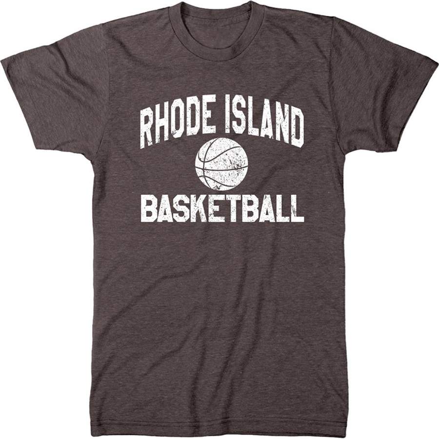 DTAGet Now  DTATrunk Candy Rhode Island Basketball Men’s Modern Fit T-Shirt