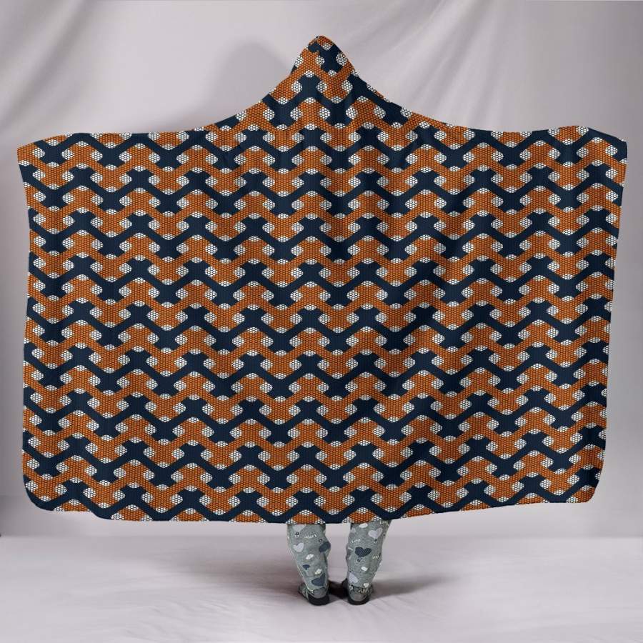 Auburn Tigers Inspired Hoodie Blanket Liberty Auburn War Eagles Tigers Snuggie Wrap Blanket Throw Gift Football