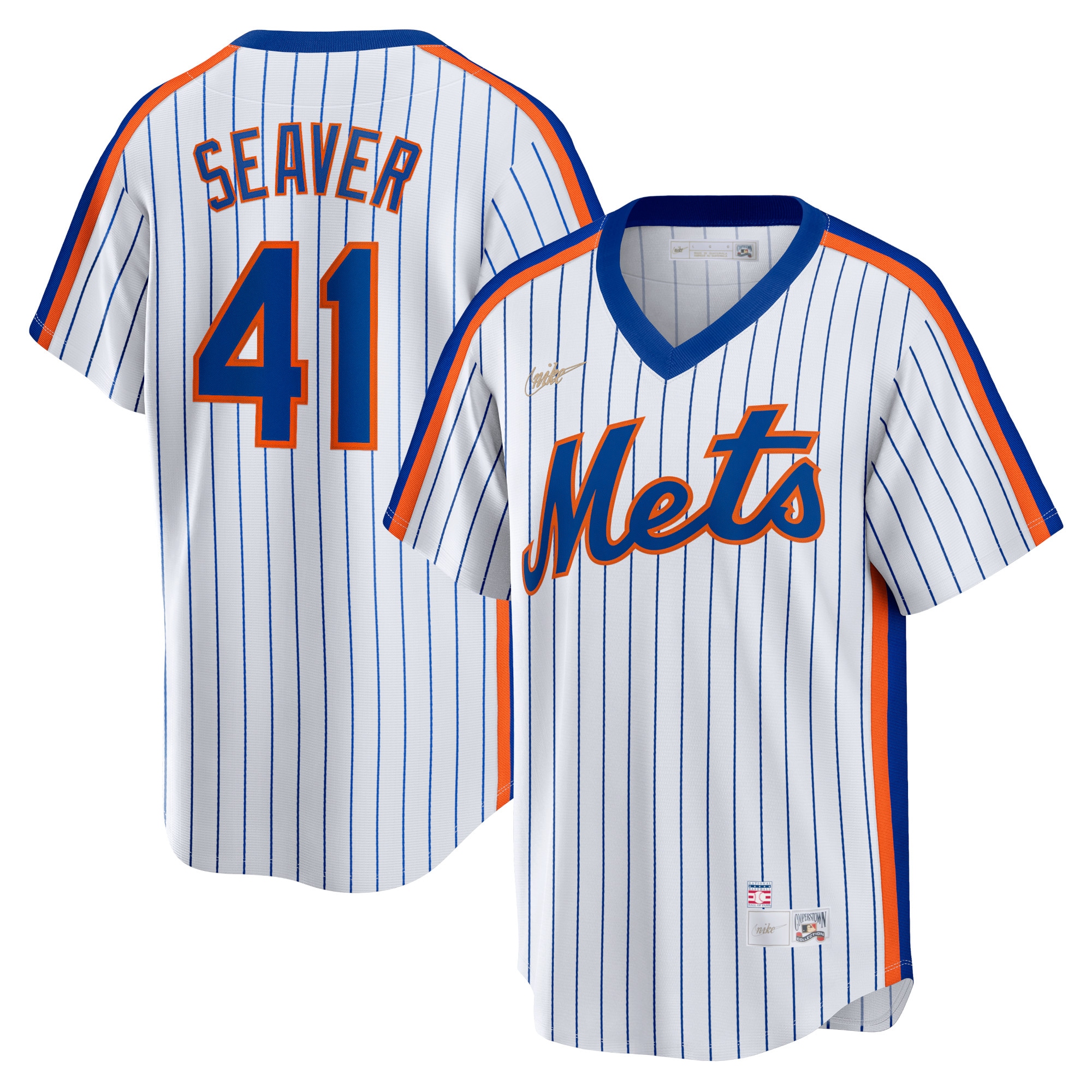 Tom Seaver New York Mets Home Cooperstown Collection Player Jersey – White