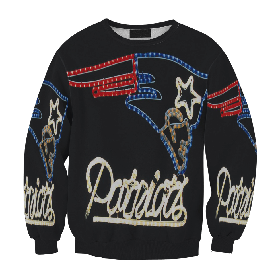 New England Patriots Light Bulb Pat Gift For Fan 3D Full Printing Sweatshirt