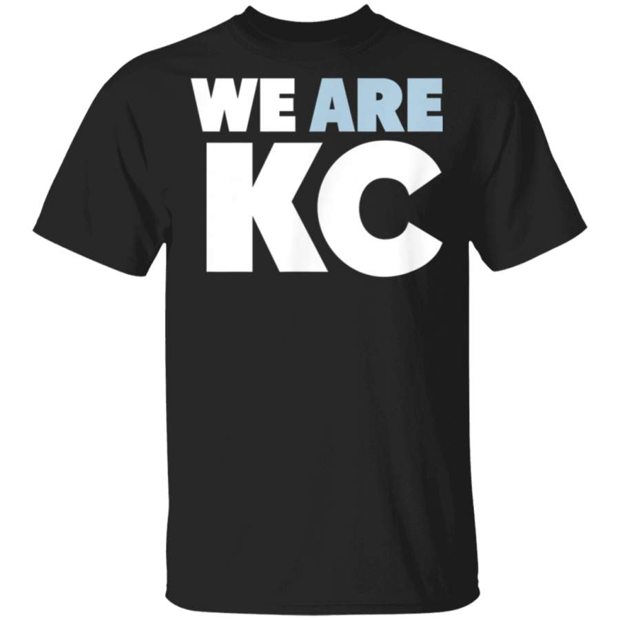 WE ARE KC  Kansas City Locals Wear TShirt Kansas City Football T-Shirt