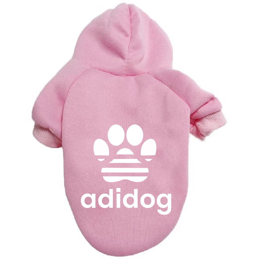 Winter Dog Clothes Adidog Dog Paw Sweater Puppy Clothes Dog Hoodie Chihuahua Corgi French Bulldog Pet Clothes Pet Supplies alx