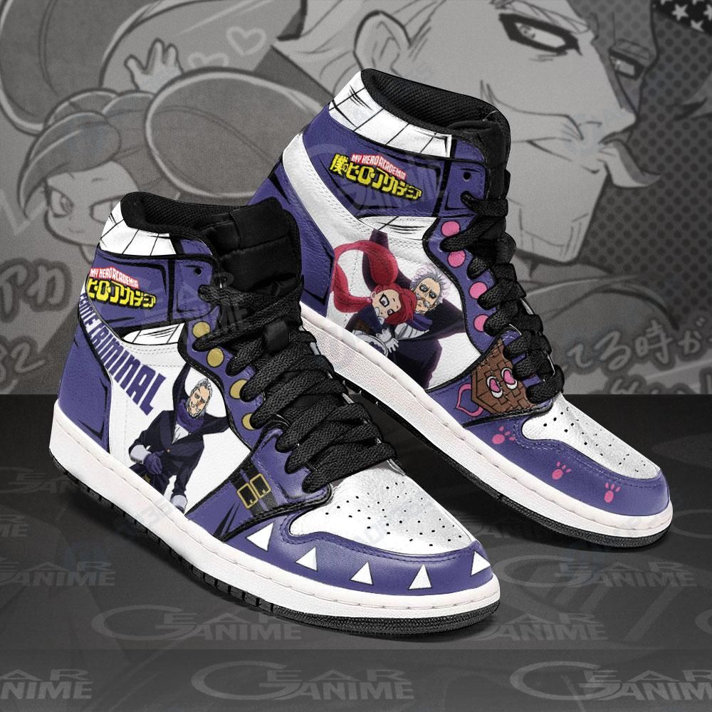 Gentle Criminal And La Brava Sneakers Mha Custom Anime Shoes Air Jordan 13 Shoes Hajd2403266