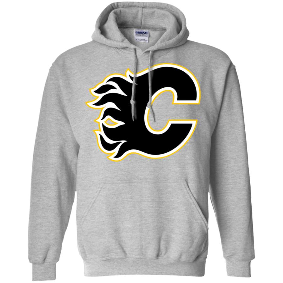 Calgary Flames Ice Hockey Pullover Hoodie Unisex 3D All Over Print