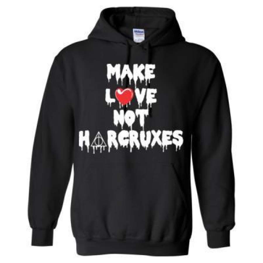 AGR Make Love Not Horcruxes – Heavy Blend™ Hooded Sweatshirt