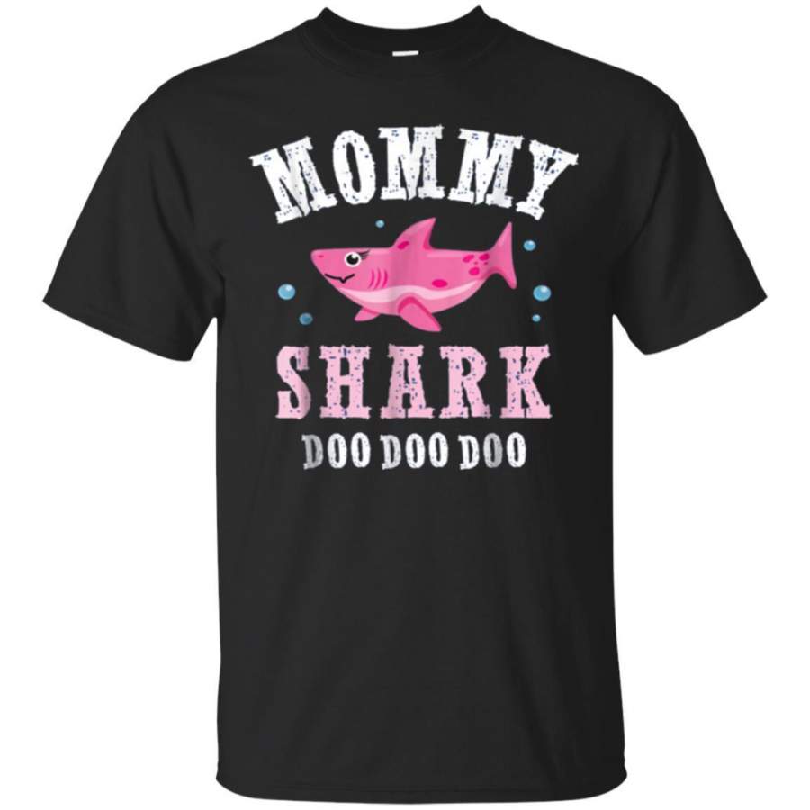 AGR Mommy Shark Tshirt Doo Doo Doo  Mothers Day Gift Tee Jaq T-shirt