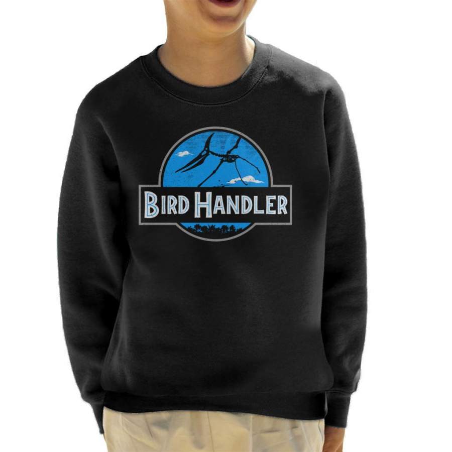 Bird Handler Jurassic Park Kid’s Sweatshirt