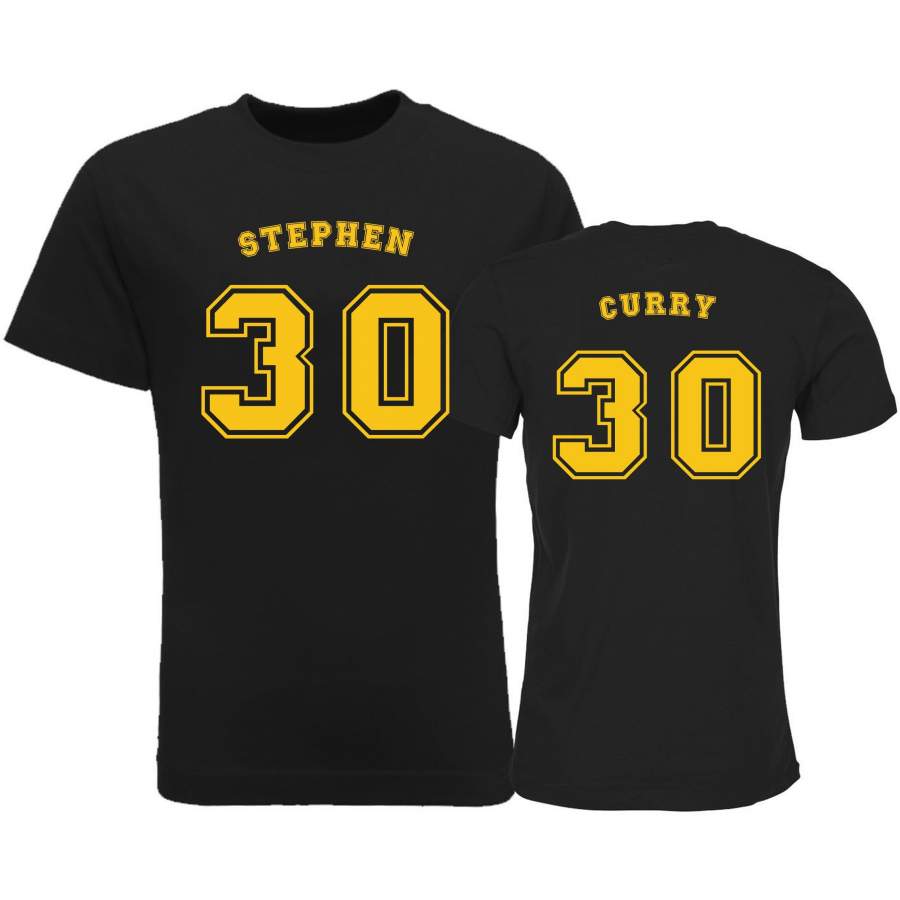 Golden State Warriors Stephen Curry Jersey Mens Cotton T Shirt Short Sleeve S-3XL