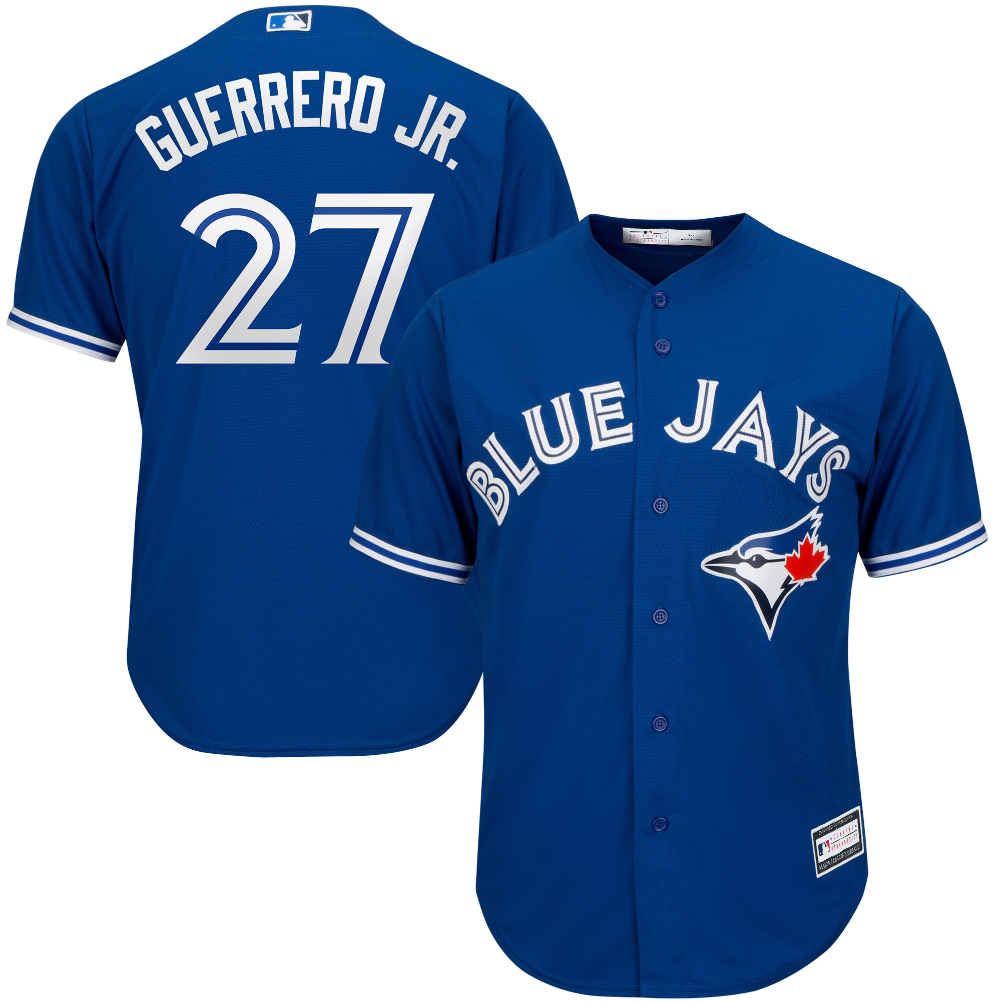 Vladimir Guerrero Jr. Toronto Blue Jays Big & Tall Replica Player Jersey – Royal