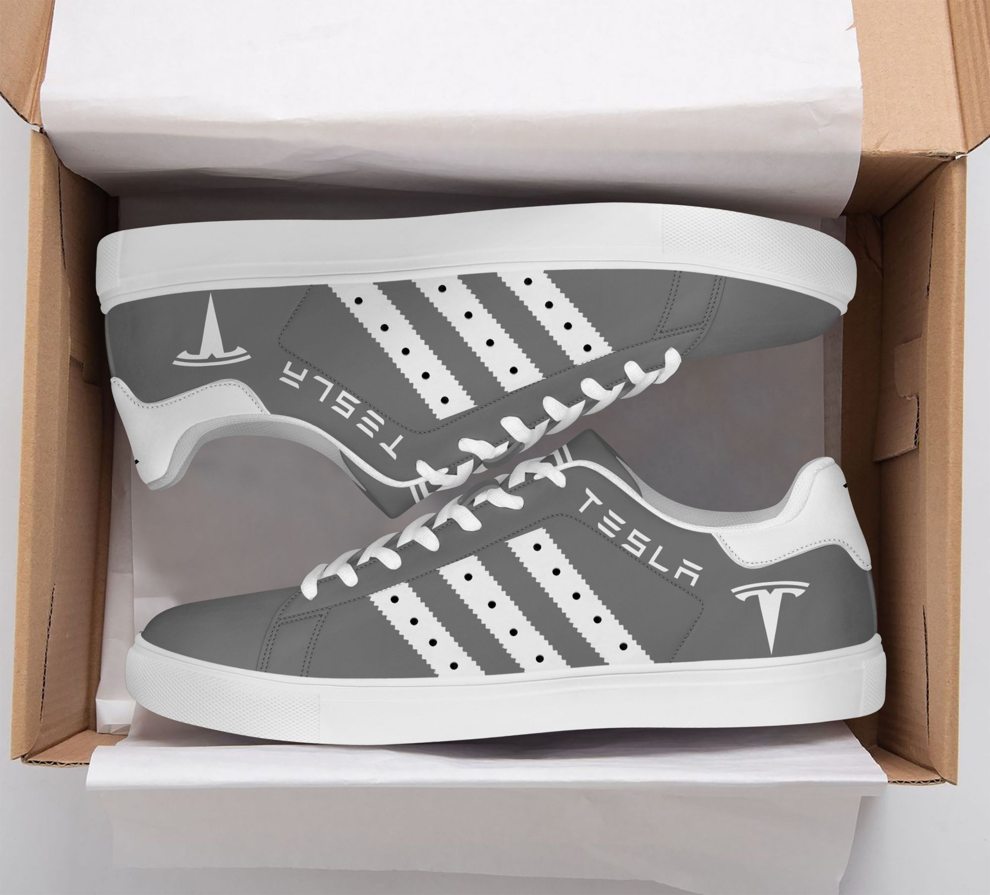 Tesla Sneaker Shoes Ver 3 (Grey)