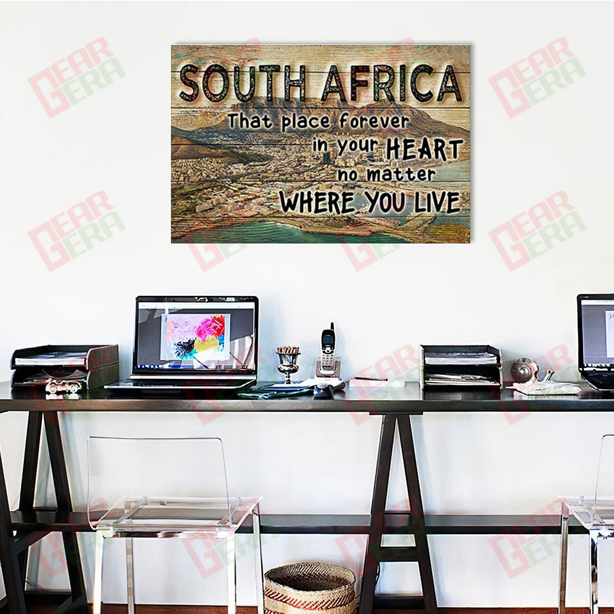 West Africa Poster Unique Afro Art Print Poster Black Girl African Man Living Room Wall Appealing Dorm Room Poster