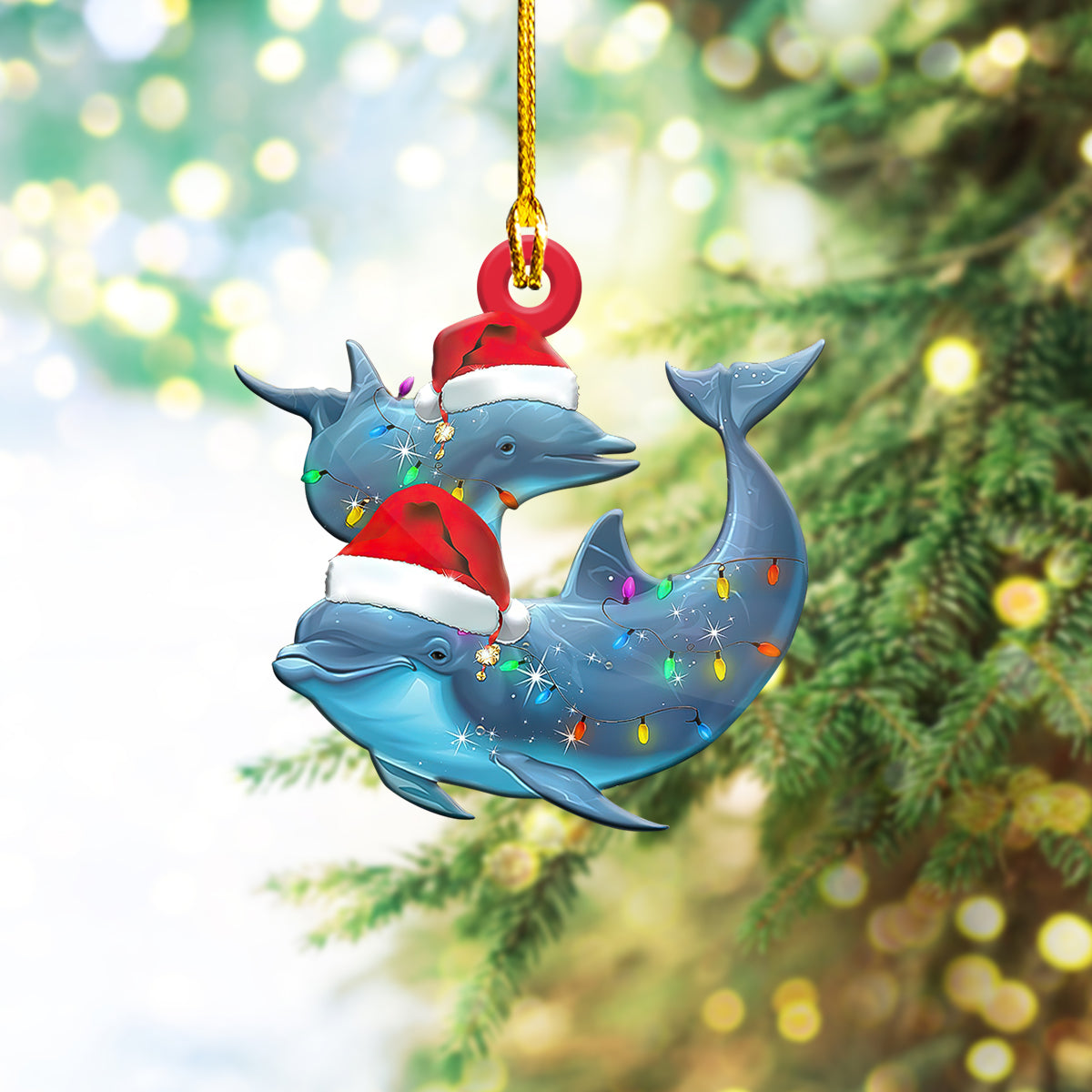 Dolphin – Shaped Ornament – H2K-H636