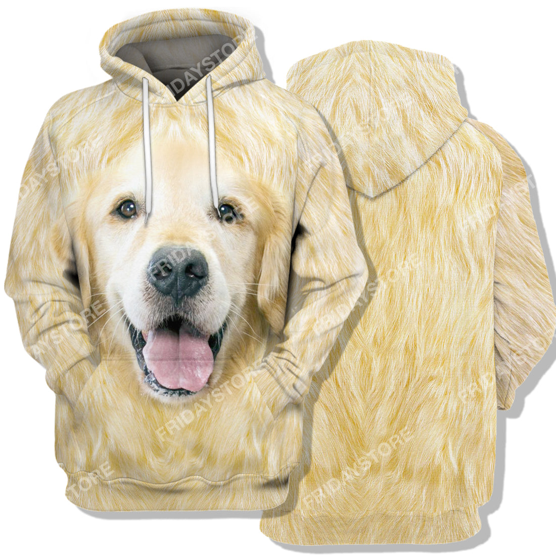 Unifinz Dog Hoodie Golden Retriever Hoodie Golden Retriever Dog Graphic Yellow Shirt Cute High Quality Dog Shirt Sweater Tank 2022