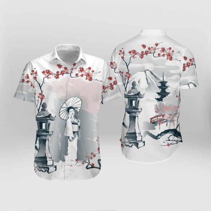 Japanese Sakura Cherry Blossom Hawaii Shirt Ha20980