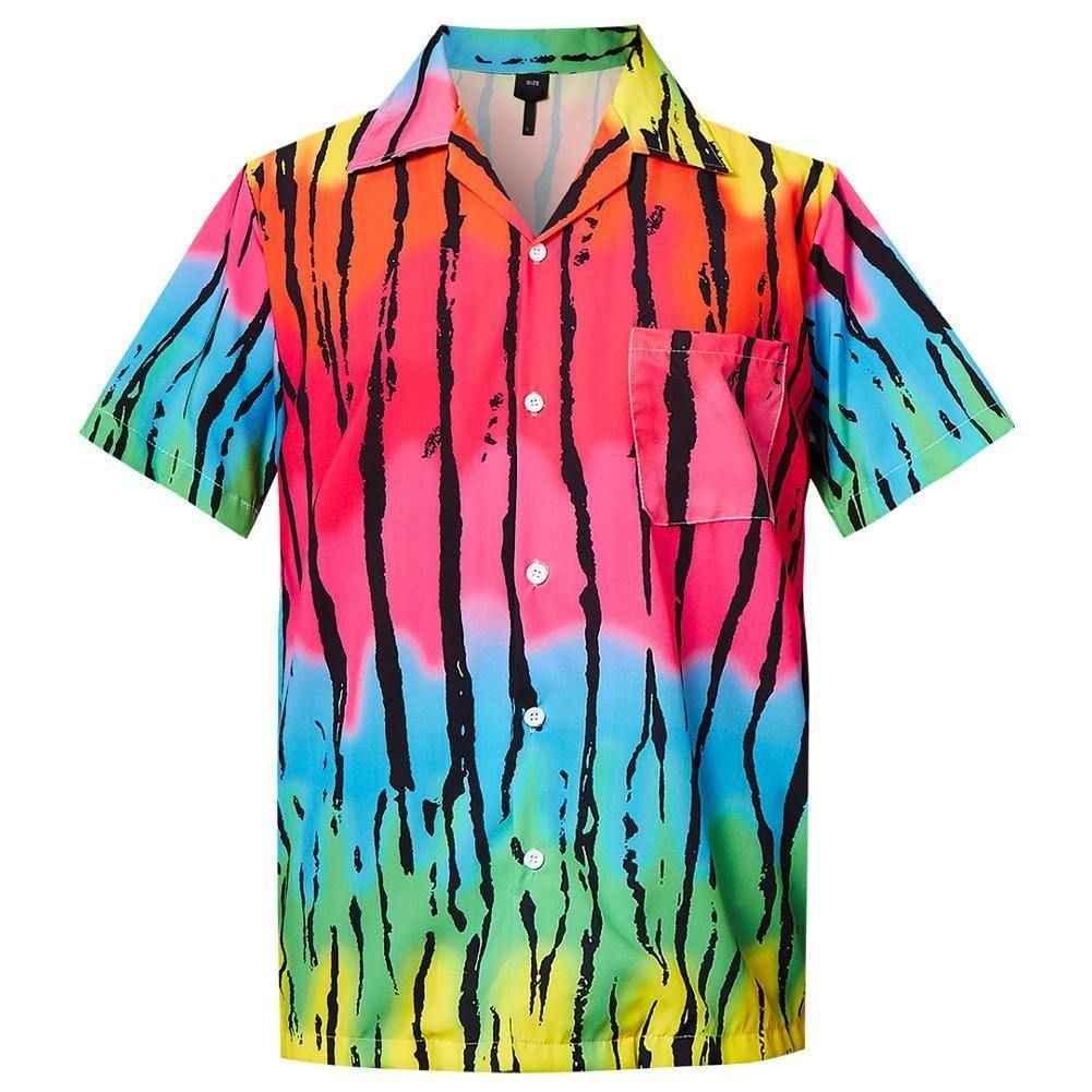 Discover Cool Mens Hawaii Shirt Beach Printing Ha91956