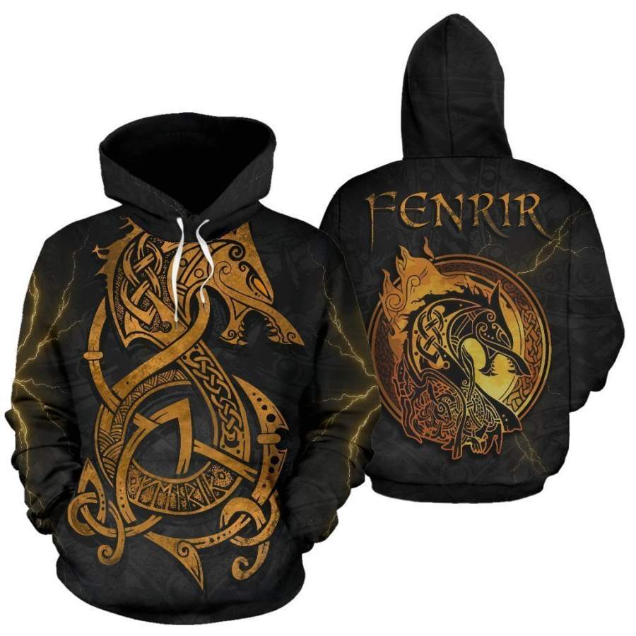 Viking Hoodie – Fenrir Storm