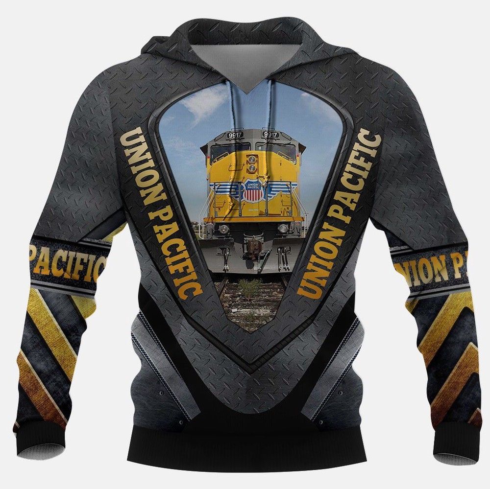 Union Pacific All Over Printed Hoodie