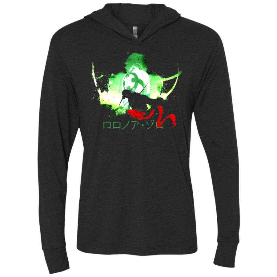 ZRO Triblend Long Sleeve Hoodie Tee