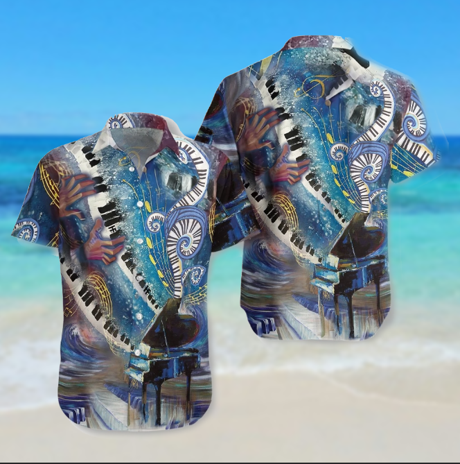 Where Words Fail Piano Speaks Hawaiian Shirt | For Men & Women | Adult | Hw4147