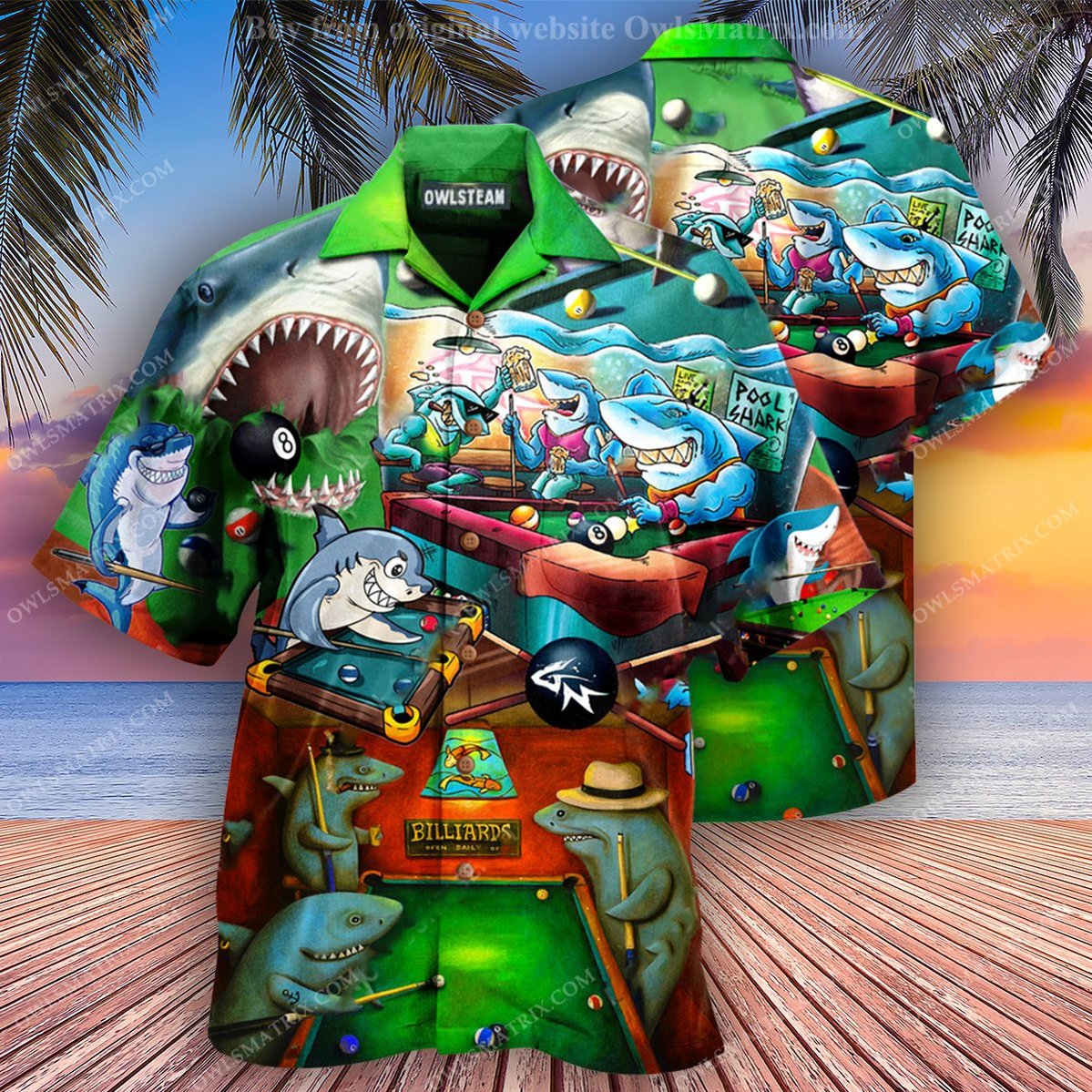 Shark Pool Edition – Hawaiian Shirt