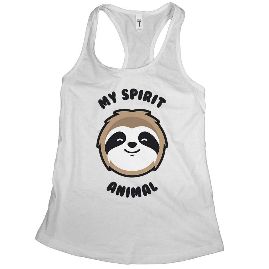 Sloth is My Spirit Animal Tank Sloth Spirit Animal Tank Womens