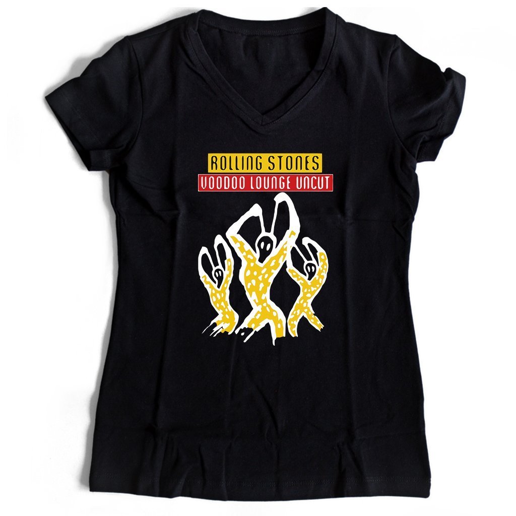 Voodoo Lounge Uncut Rolling Stones Women’s V-Neck Tee T-Shirt