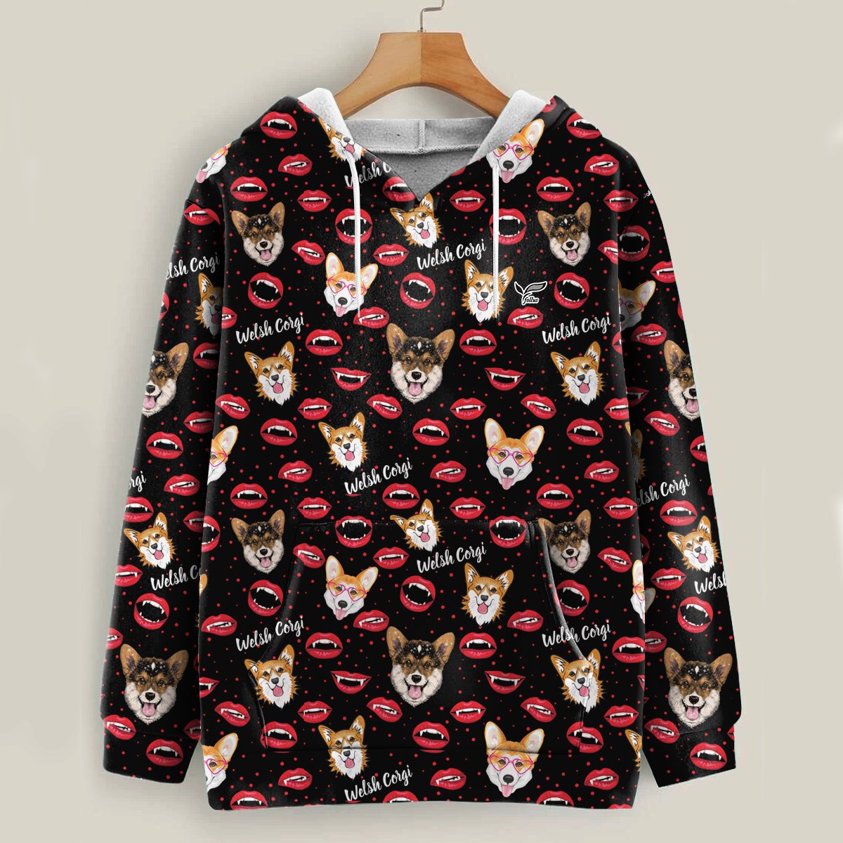 Baby Come Here – Welsh Corgi Halloween Hoodie