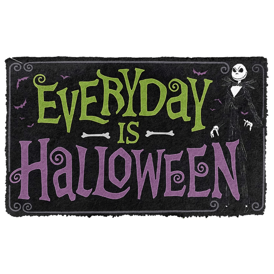 Gearhumans 3D Everyday Is Halloween Custom Doormat