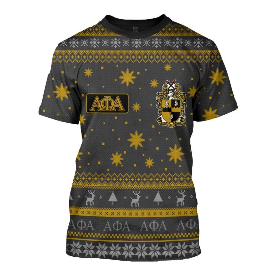 3D ALL OVER ALPHA PHI ALPHA UGLY SWEATER 2792019