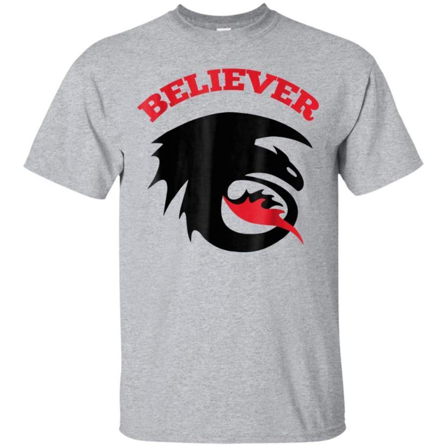 AGR Dragons Believer Tshirt Dragons Lover Gift Fantasy Shirt Jaq T-shirt