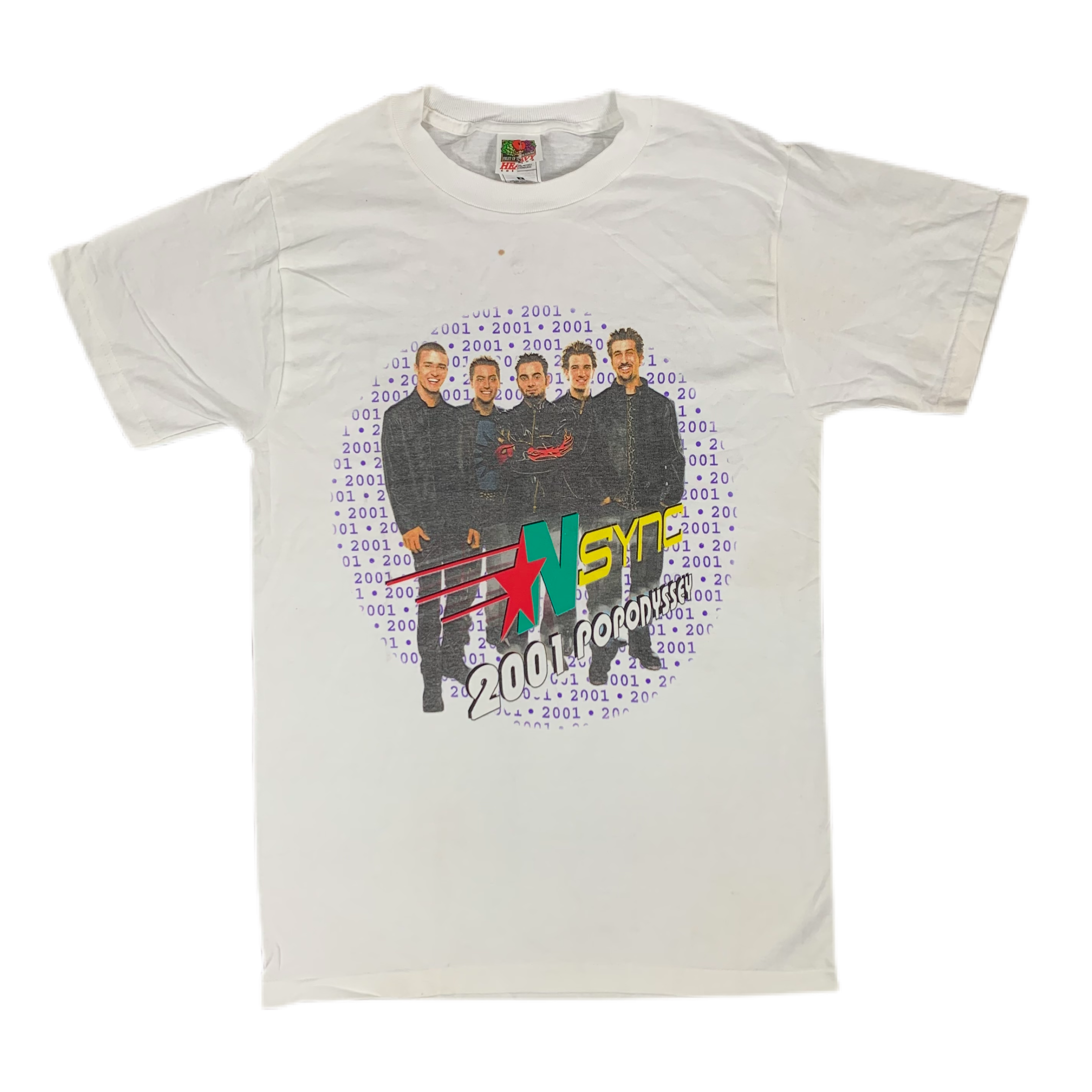 Vintage Nsync “2001 Popodyssey” T-Shirt