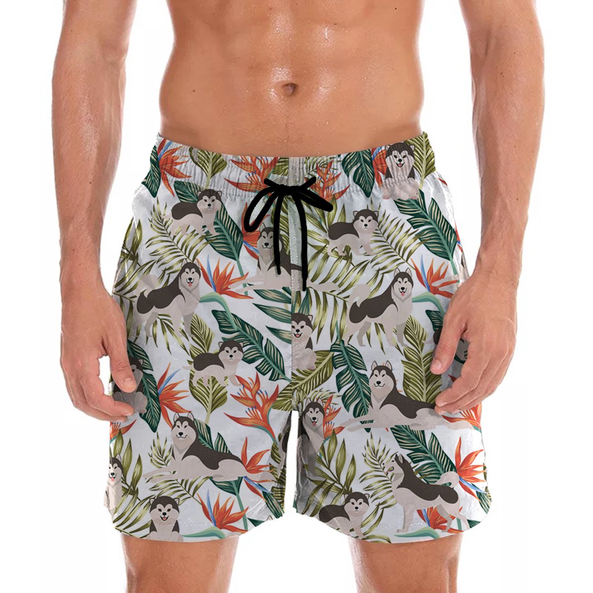 Alaskan Malamute Hawaii Shorts Ha20409