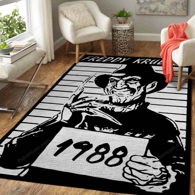 Freddy Krueger – Halloween Classic Movies Area Rug Carpet