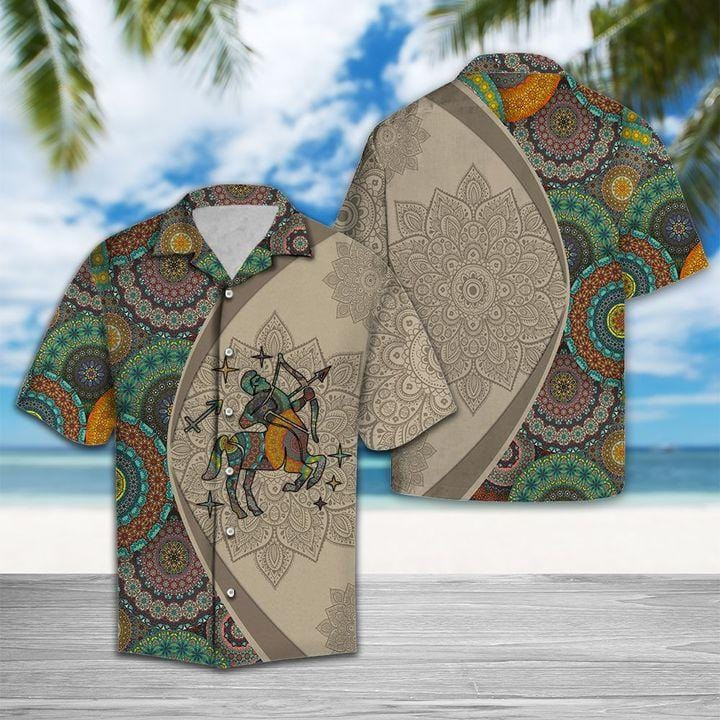 Amazing Sagittarius Mandala Unisex Hawaii Shirts Dh Ha38428