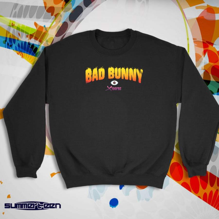 Bad Bunny X 100Pre logo Women’s Sweatshirt