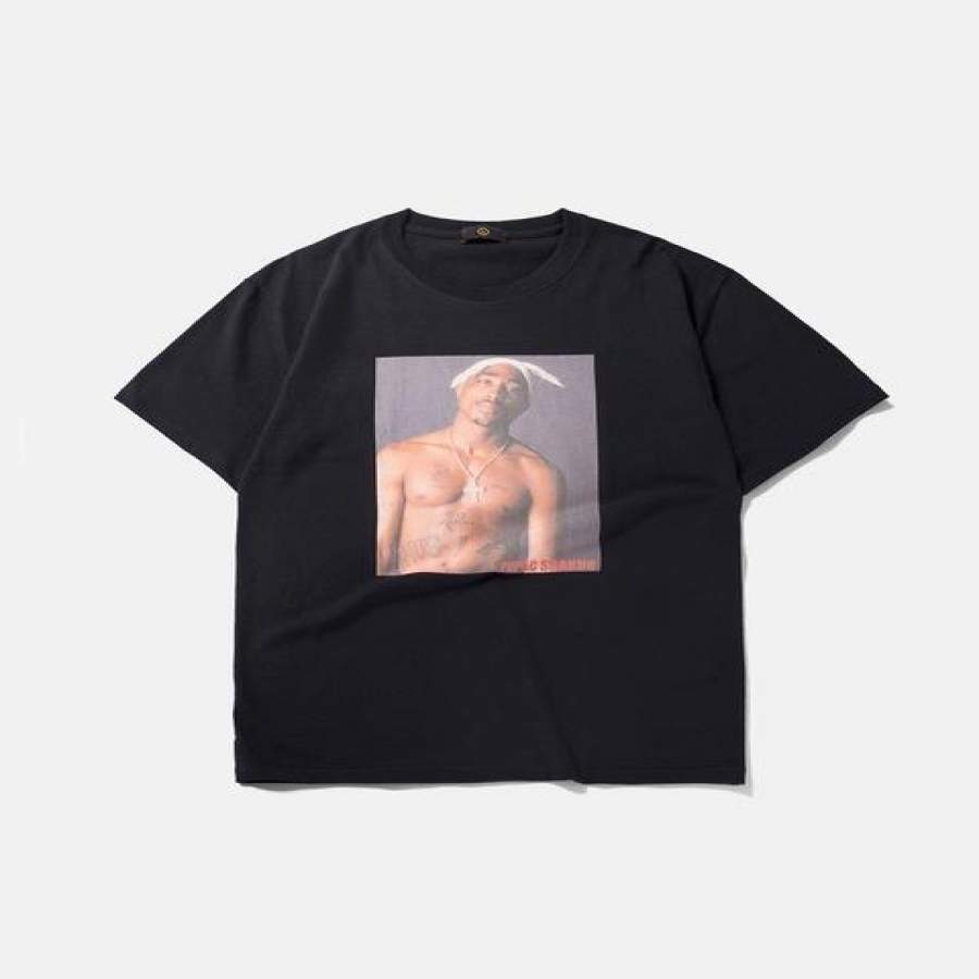 Bigger than Your Rapper Tee Shirts Short Sleeve Summer O-neck Casual T-shirt Black White