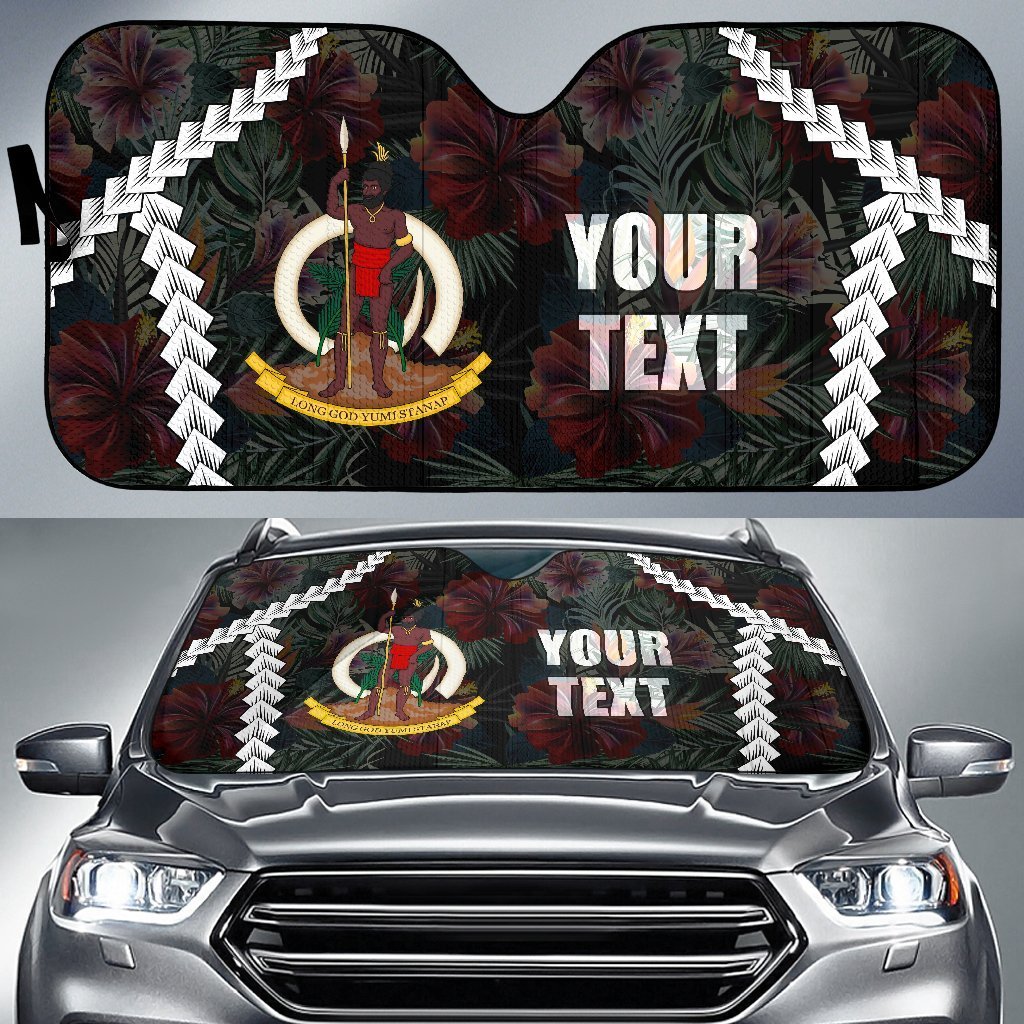 Vanuatu Custom Personalised Auto Sun Shades – Chain Pacific  – BN11