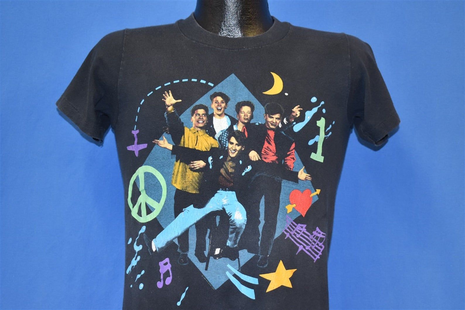 90S New On The Block Nkotb Group Magic Summer T-Shirt