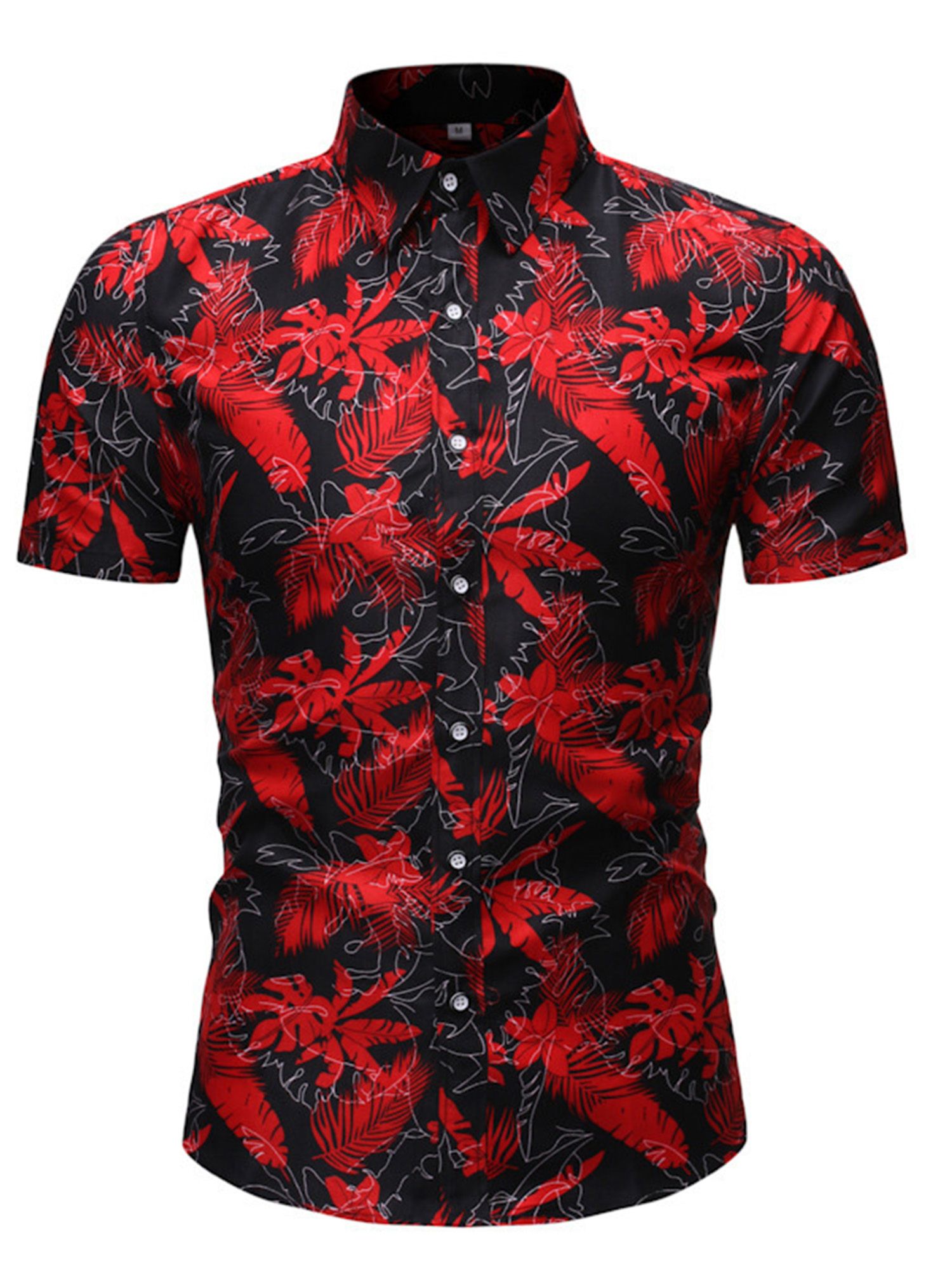 Rose Red Unique Design Hawaii Shirt Ha102815